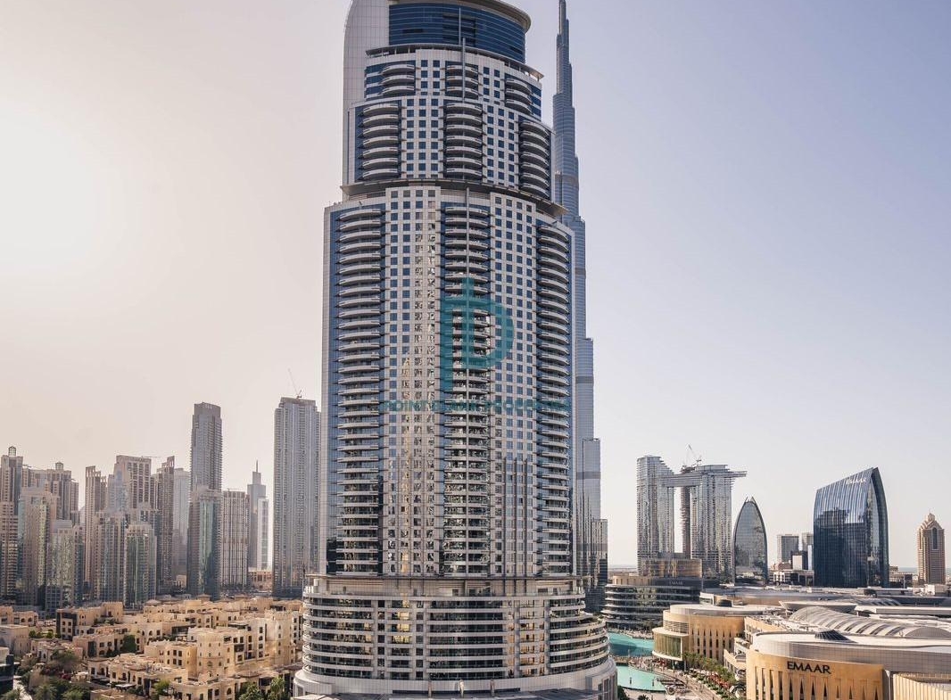 Boulevard Point | Burj Khalifa view | Study room