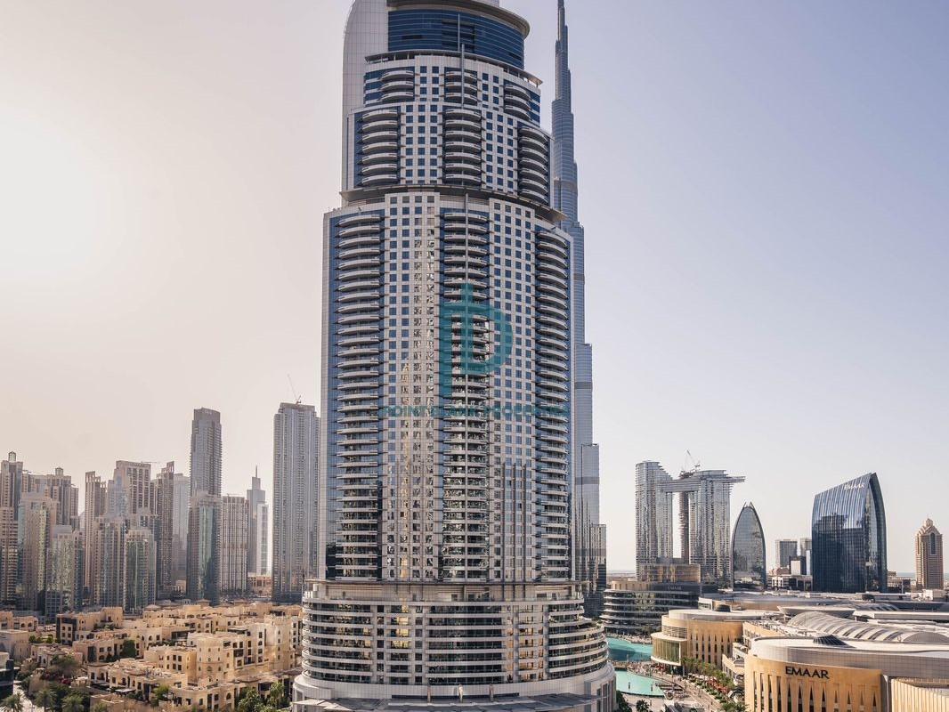 Boulevard Point | Burj Khalifa view | Study room