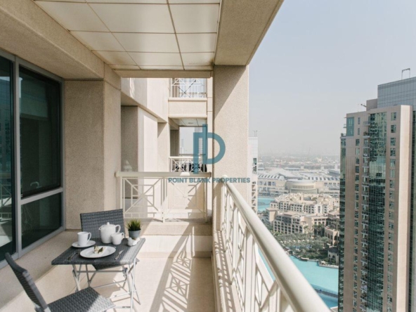 High Floor|Part. Burj&Fountain View|Furnished