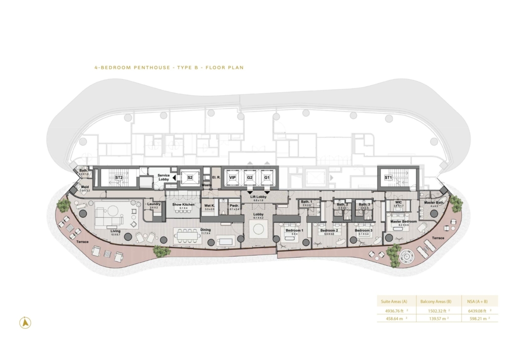 bulgari lighthouse floor plan