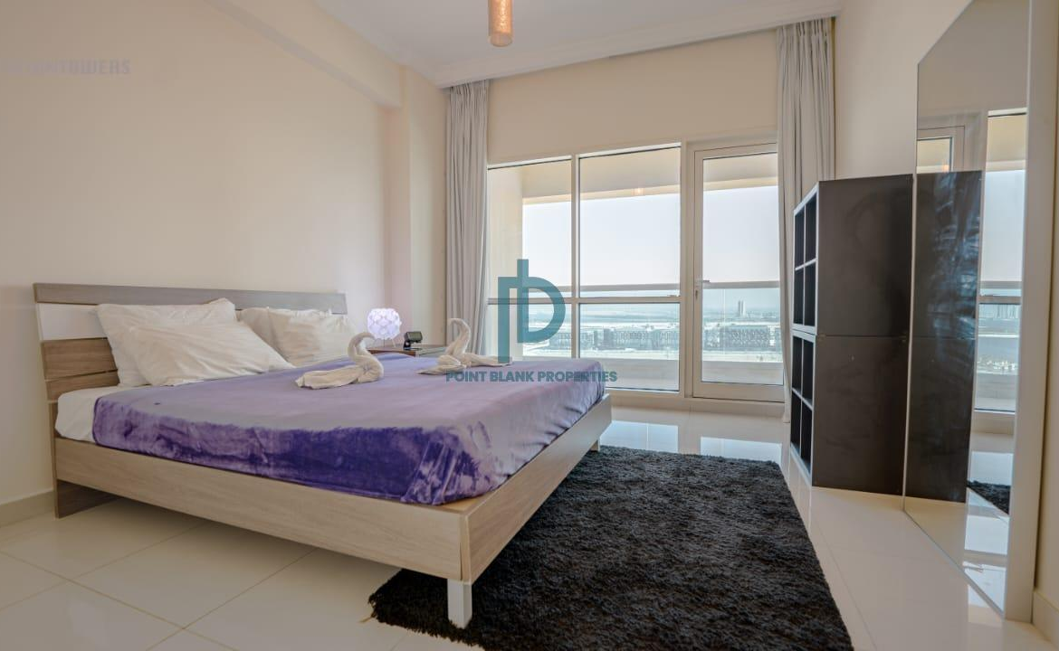 FULLY FURNISHED |HIGH FLOOR| SPACIOUS LAYOUT.