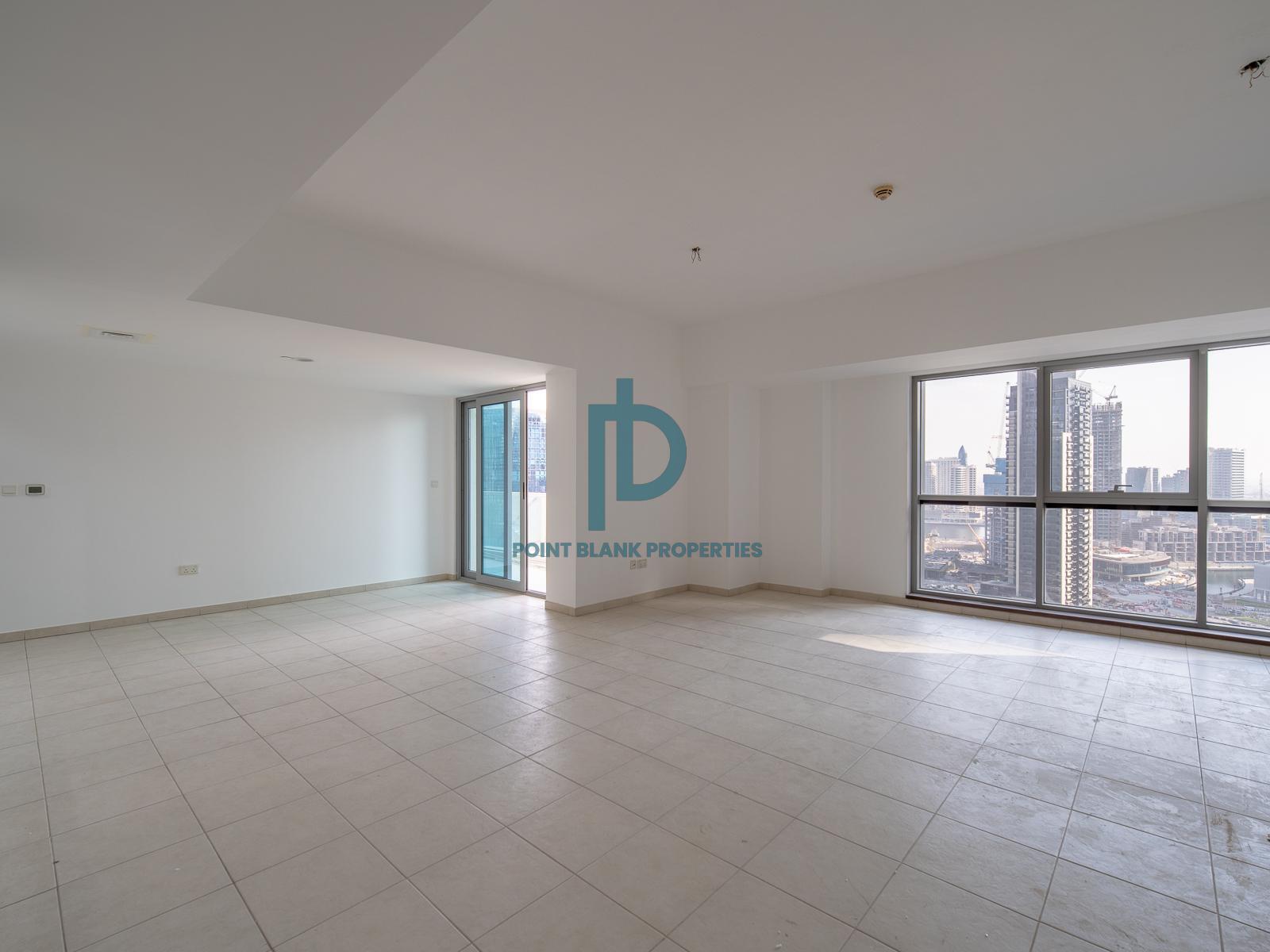 Spacious 3-BR + Maid in Executive Tower