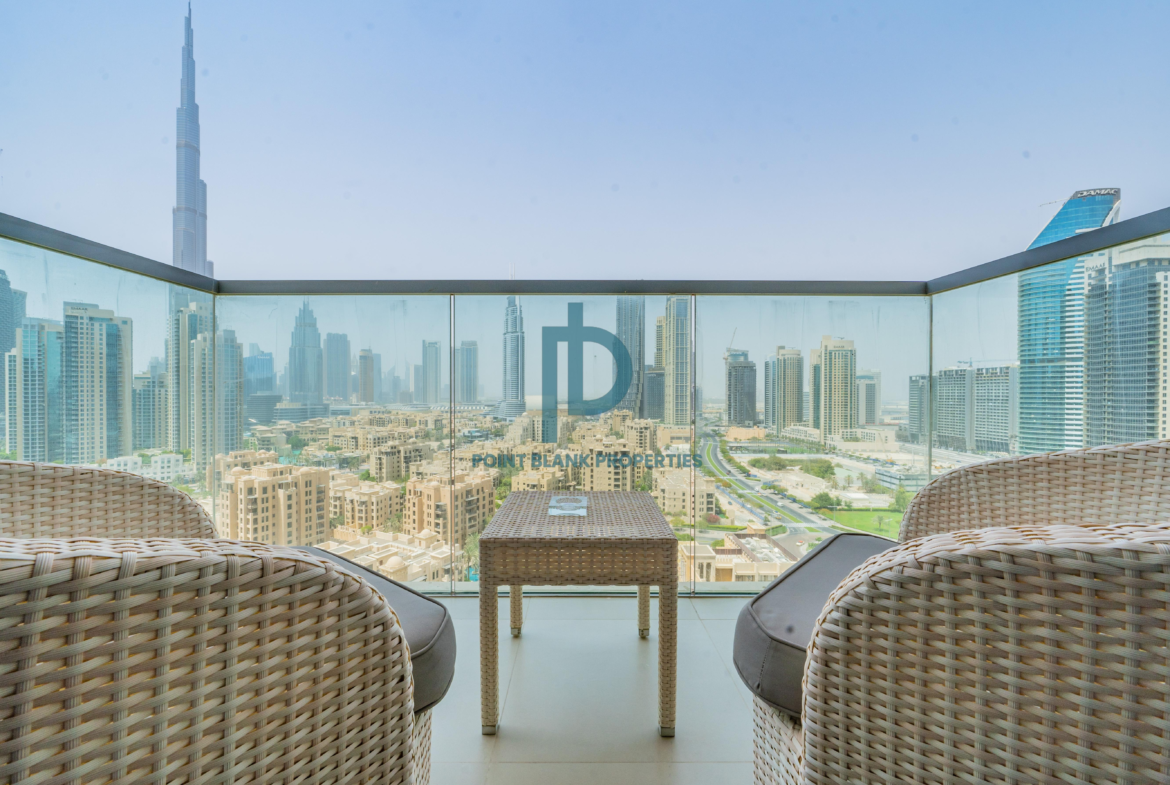 High floor | Vacant on transfer | Full Burj view