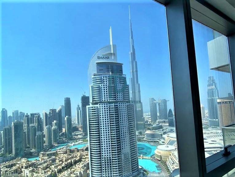 BurjKhalifaView|Upgraded|Vacant|3BR+MaidRoom