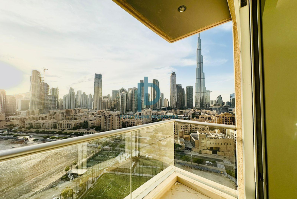 Vacant 2 Bed | Full Burj Khalifa View | Chiller Free