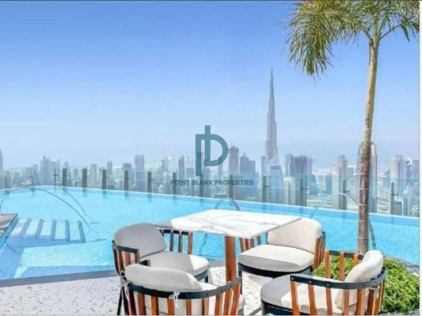 BurjKhalifaView|1BR Duplex| SemiFurnished