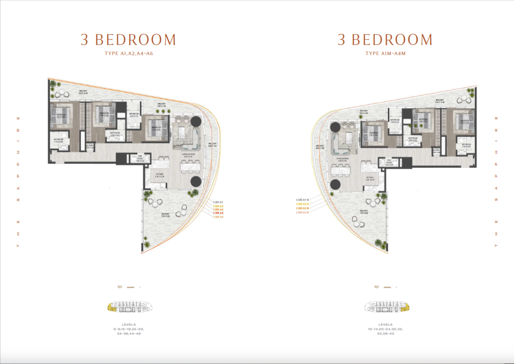 sapphire-ny-damac-floor-plan-3-bed