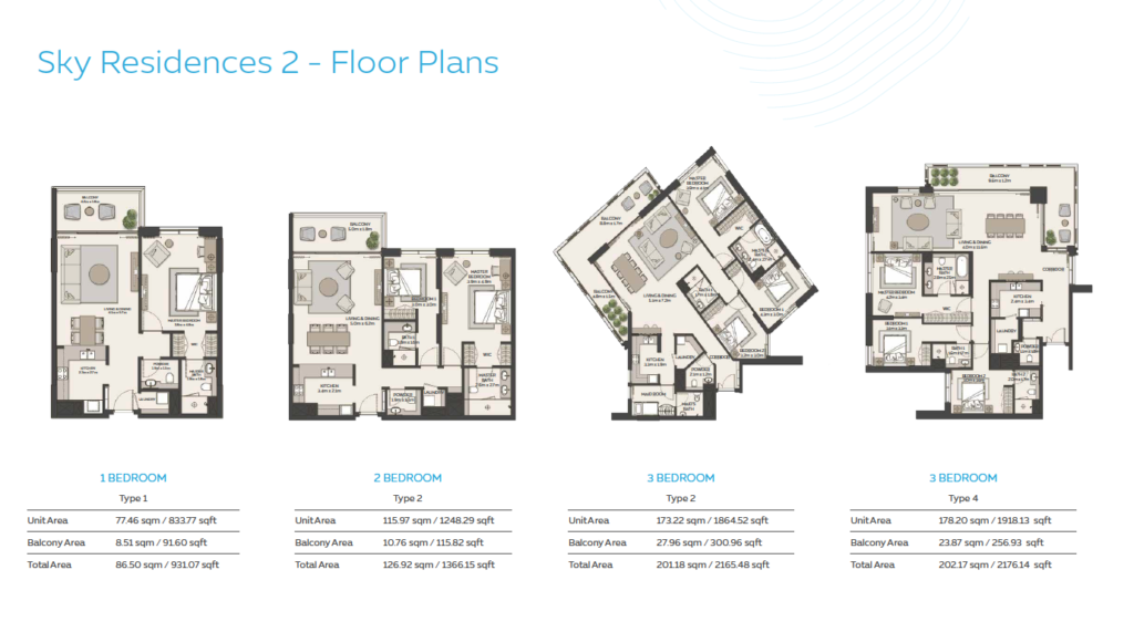 sky residences floor plan